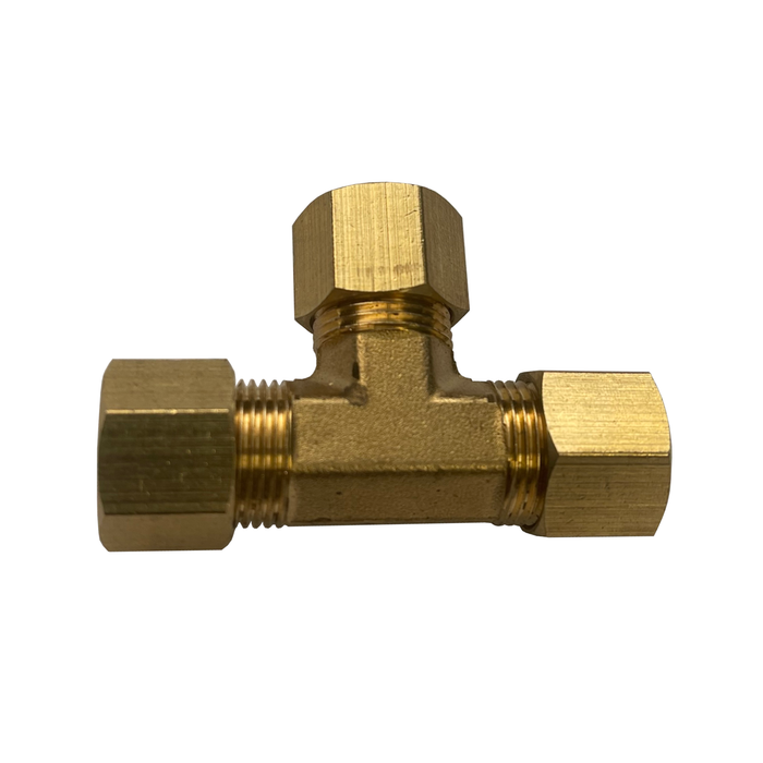 3/8" Brass Compression Tee (164600)