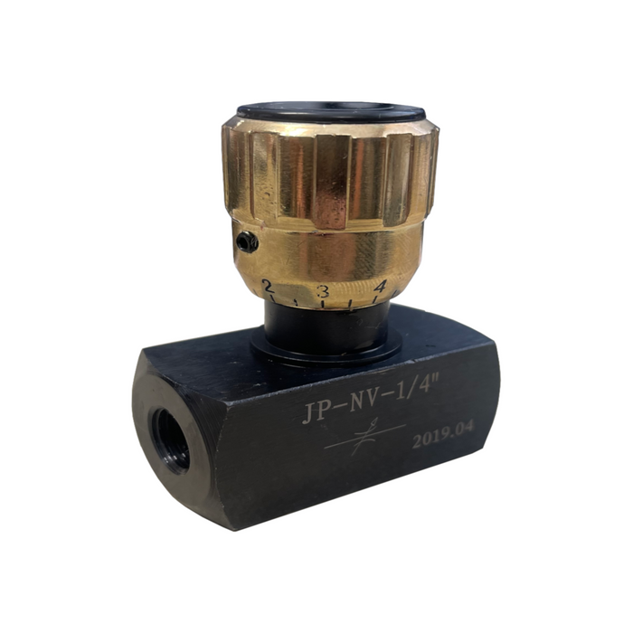 JP-NV-1/4 NPT In-Line Needle Valve (5000 PSI)