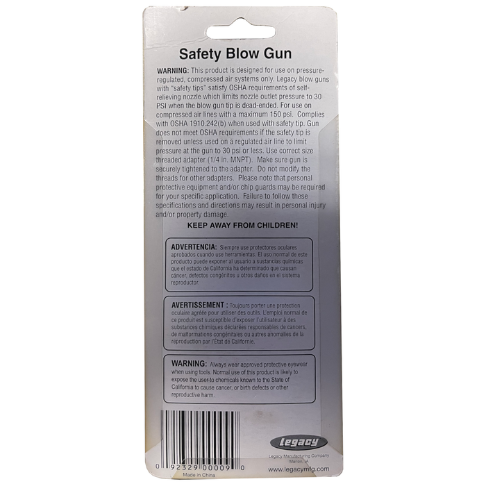 Safety Blow Gun (AG218)