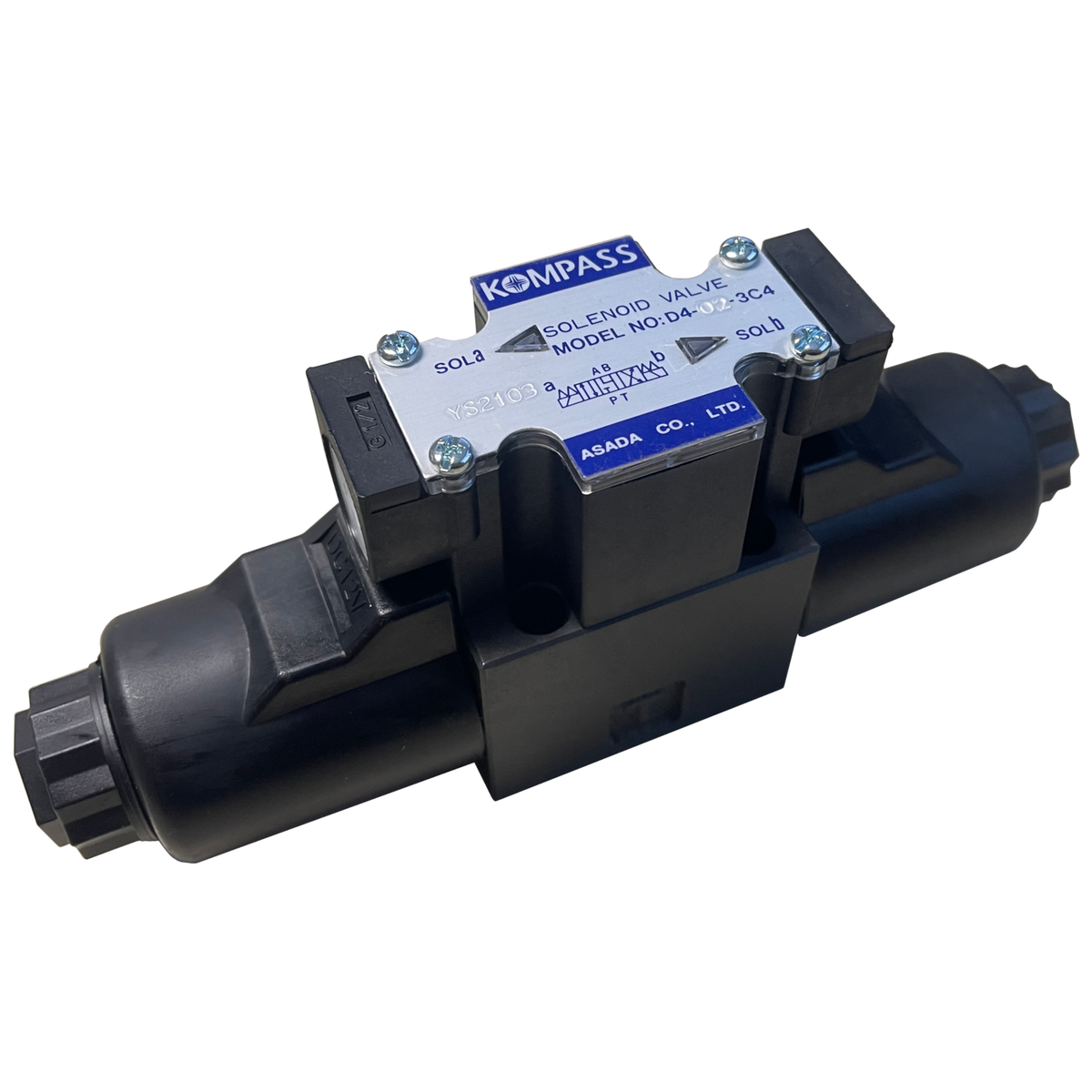 D4-02-3C4-D2 D03 Solenoid Directional Control Valve (24 VDC ...