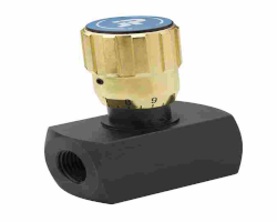 JP-NV-1/2 NPT In-Line Needle Valve (5000 PSI) — Northeast Hydraulics Inc.