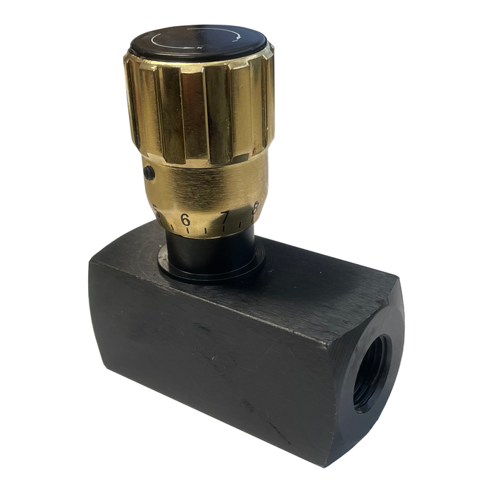 JP-FC-1 1/4" NPT In-Line Flow Control Valve (5000 PSI)