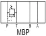 Kompass Hydraulics MBP Valve Schematic