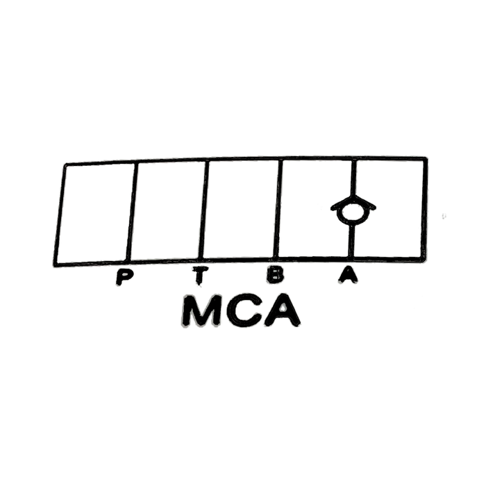 MCA-02A Check Valve (D03, A Port Check)