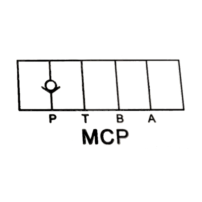 MCP-02B Check Valve (D03, P Port Check)