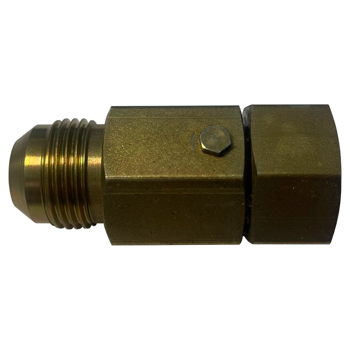 In-Line 1/2" Male JIC x 1/2" Female JIC Live Swivel - S6J8-JF8