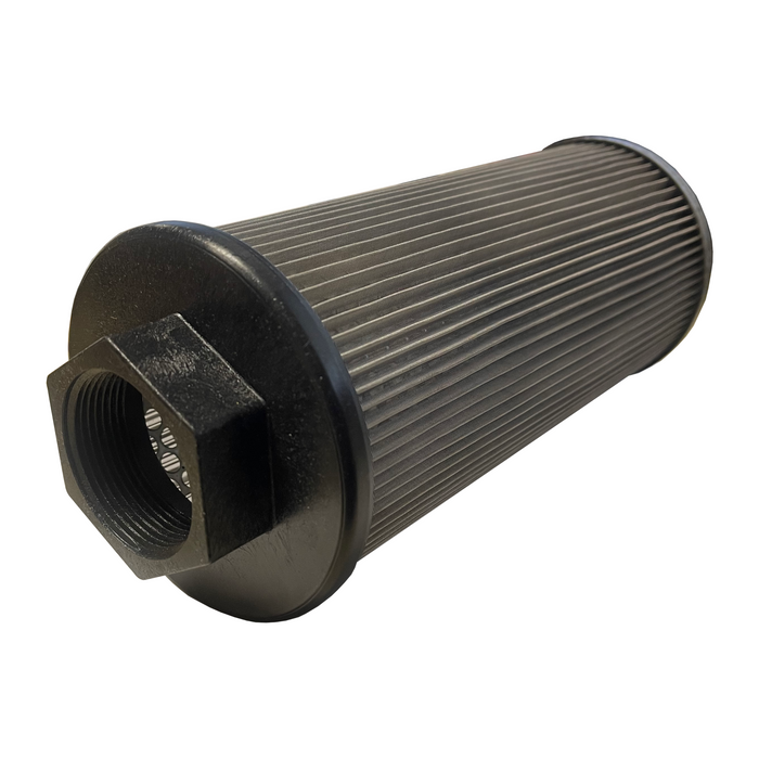 1 1/2" NPT Suction Strainer (50 GPM/100 Micron)