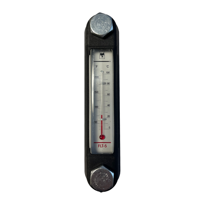 5" Fluid Level Indicator with Temp. Gauge