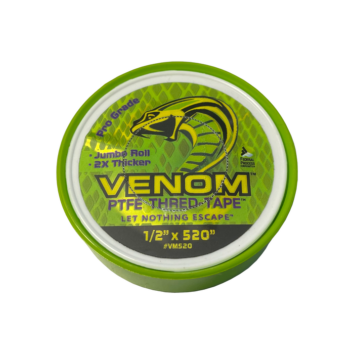 Venom PTFE Thred-Tape (1/2" X 520")